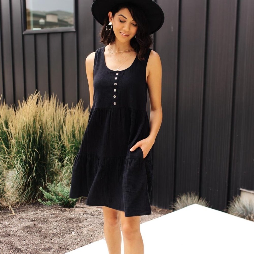 Luna Henley Dress